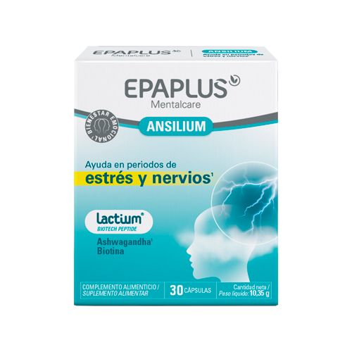 Epaplus Mentalcare Ansilium 30 cápsulas + 1 SEMANA GRATIS