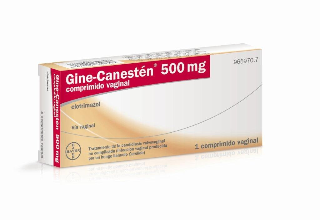 Gine-Canesten 500 mg 1 comprimidos vaginal