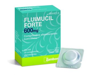 Fluimucil Forte Acetilcisteina 600 mg 20 comprimidos efervescentes