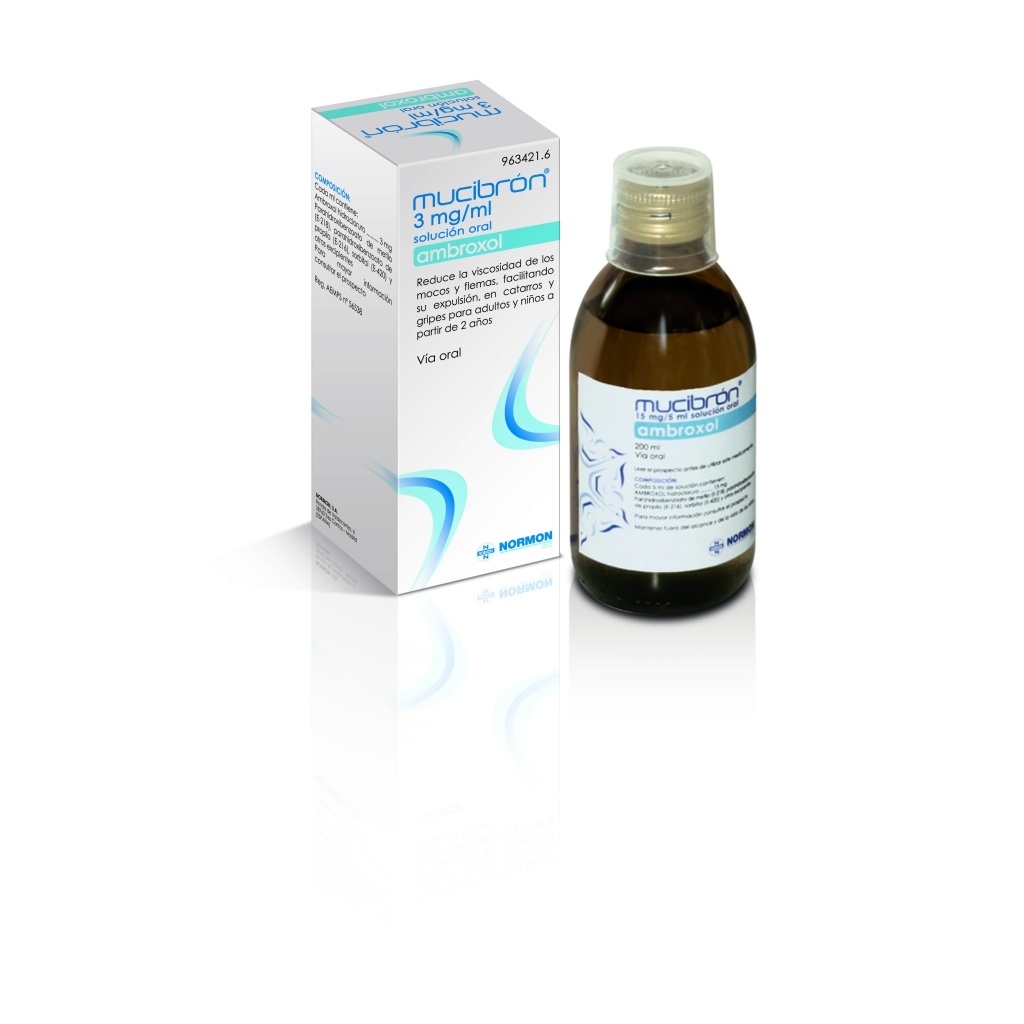 Mucibron 3 mg/ml solución oral 200 ml
