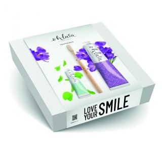 Set Regalo Ohlala "Cool Set" (Violeta Menta 100 ml + Menta Fresca 15 ml + Cepillo Bamboo)