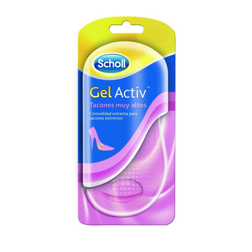 Dr.Scholl Plantilla gel activ tacón alto 1 par