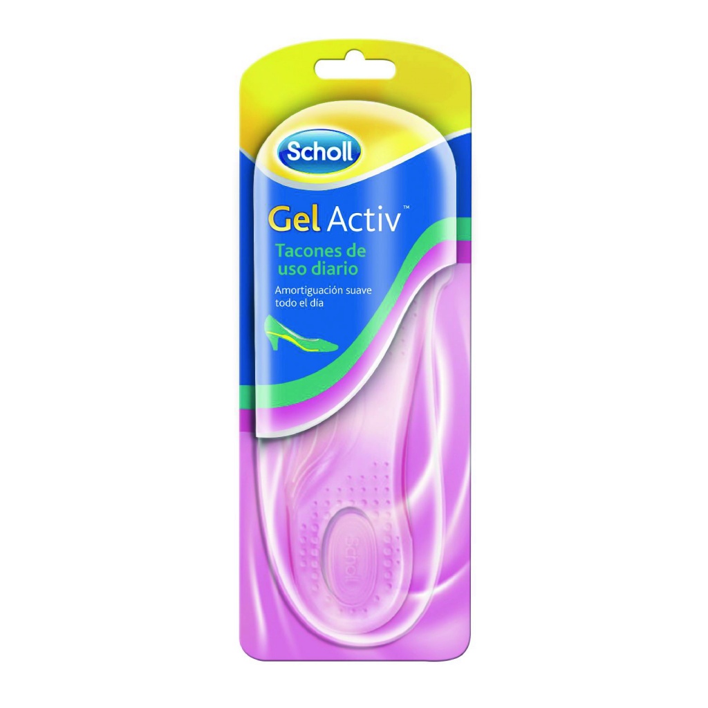 Dr.Scholl Plantilla gel activ tacón día 1 par