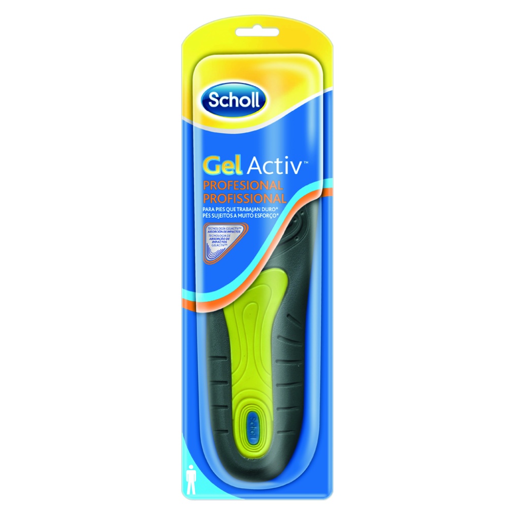 Dr.Scholl Plantilla gel activ profesional hombre 1 par