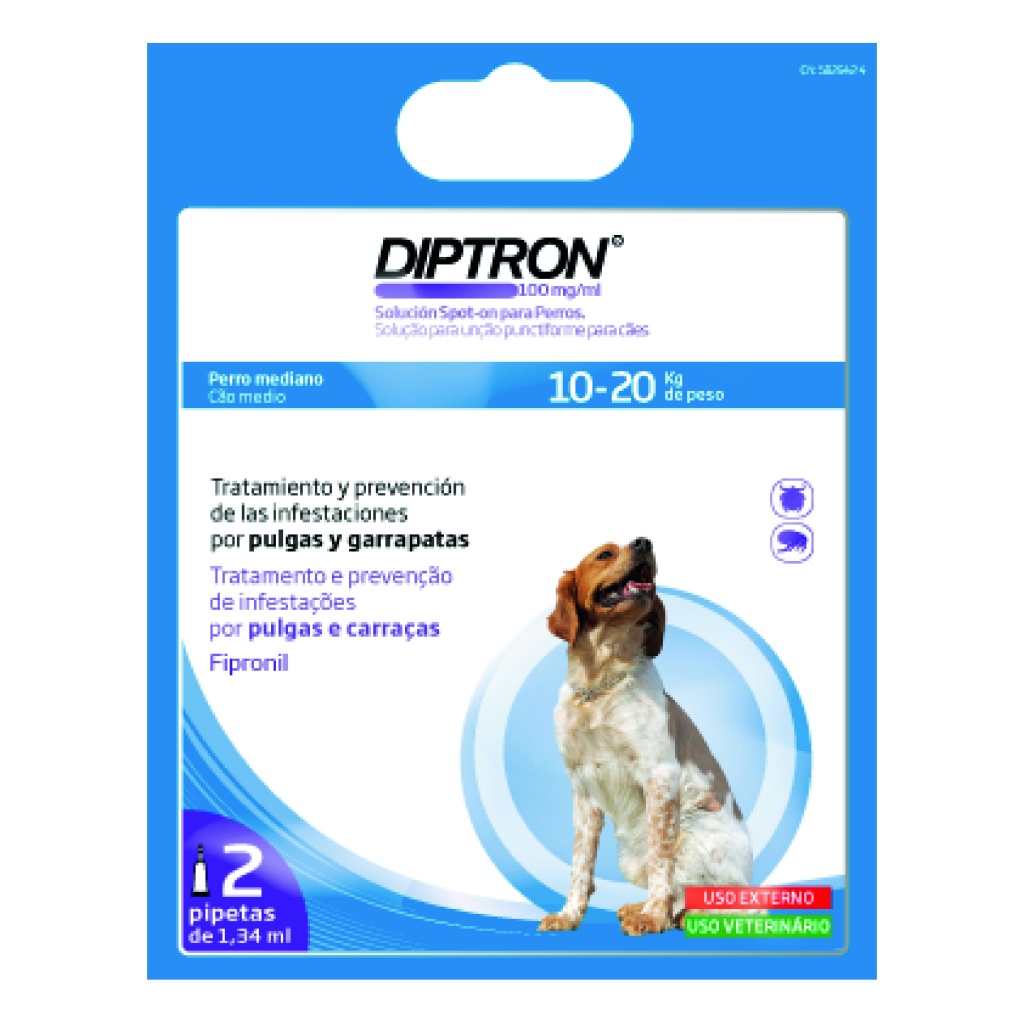 Diptron Spot On 1,34 ml 2 pipetas