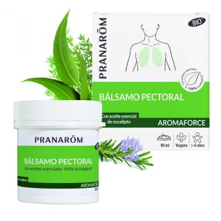 Pranarôm AROMAFORCE Bálsamo pectoral 80 ml