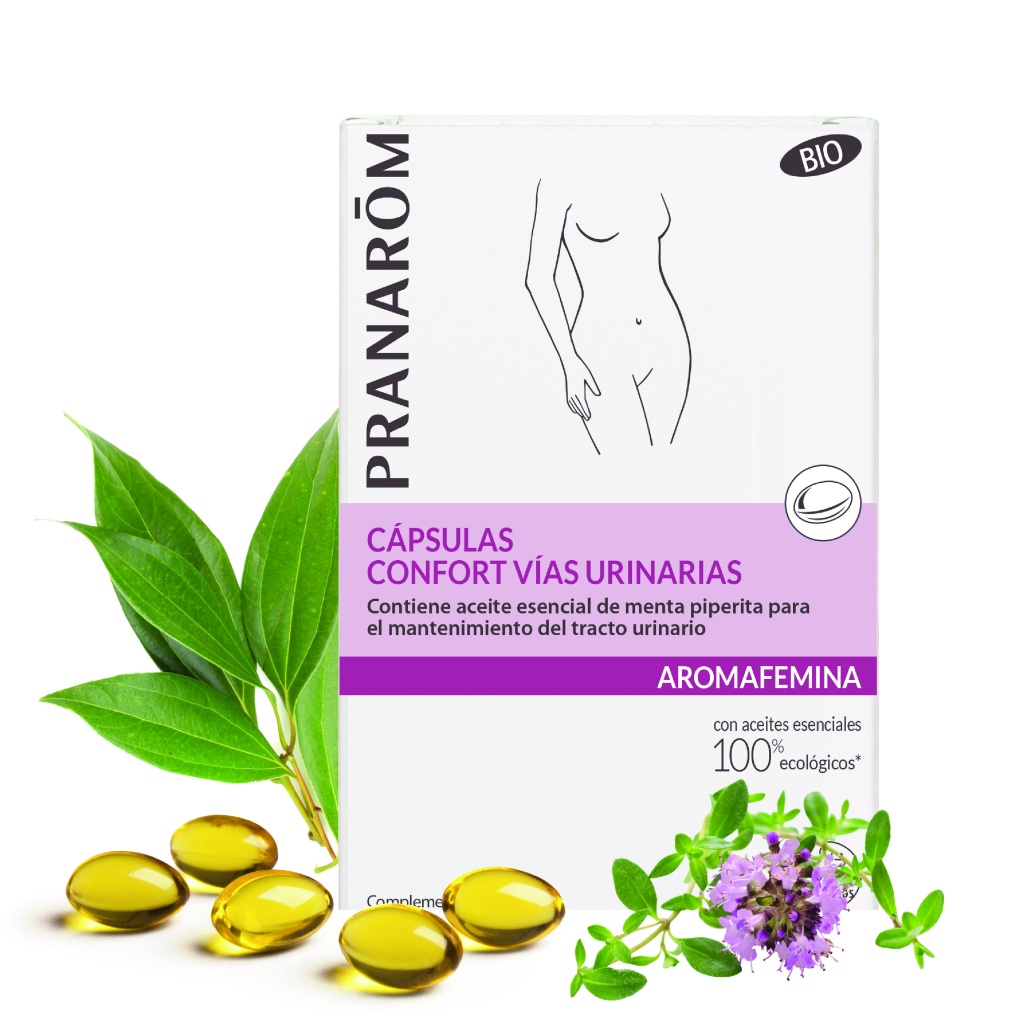 Pranarôm AROMAFEMINA Confort vías urinarias Bio 30 cápsulas