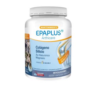 Epaplus Colágeno con Silicio, Ácido Hialurónico, Magnesio en polvo Sabor Neutro 319 g (30 días)