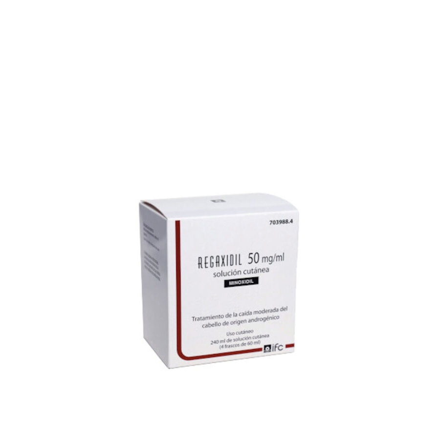 Regaxidil 50 mg/g soluciones cutánea 240 ml