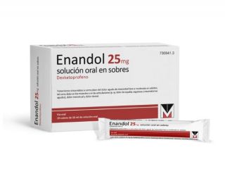 Enandol 25 mg 10 sobres