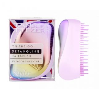 Tangle Teezer Cepillo antienredos Compact Styler Pearlescent Matte Chrome