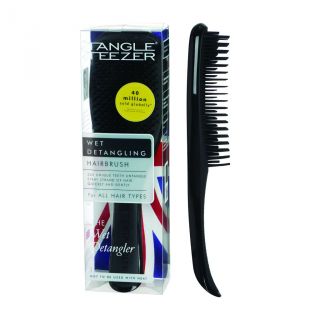 Tangle Teezer  Cepillo antienredos pelo mojado Midnight Black