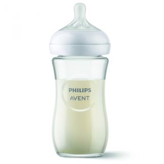 Philips Avent Biberón Natural Response 240ml - cristal