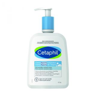 Cetaphil Crema Espuma Limpiadora 473 ml