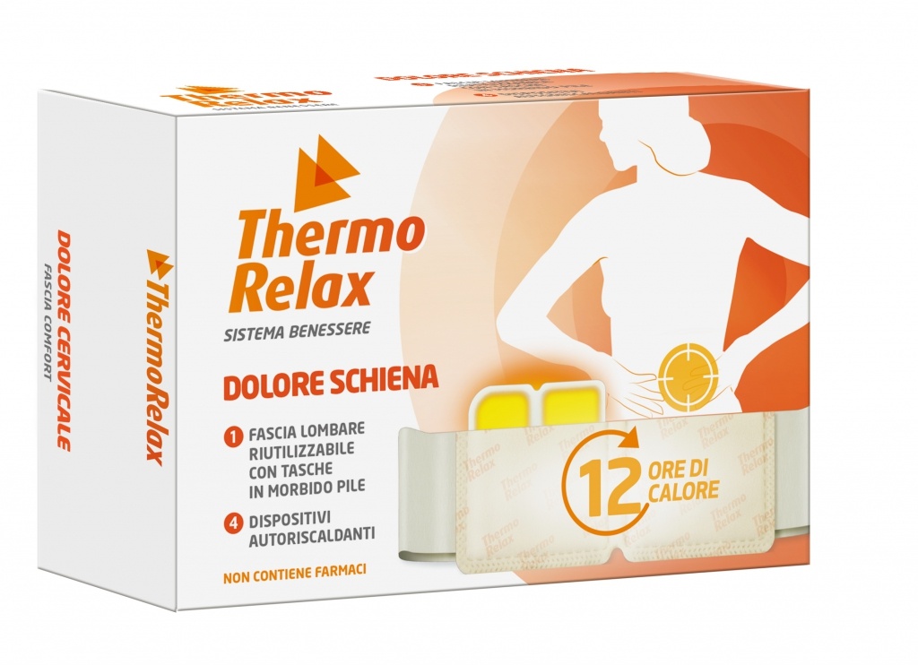 Thermorelax parches calor lumbar +4 parches