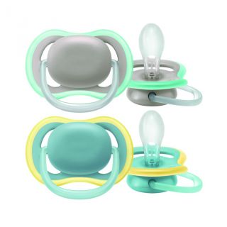 Philips Avent 2 chupetes ultra air deco +18 neutro