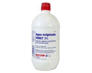 Agua Oxigenada Foret 3% 1000 ml