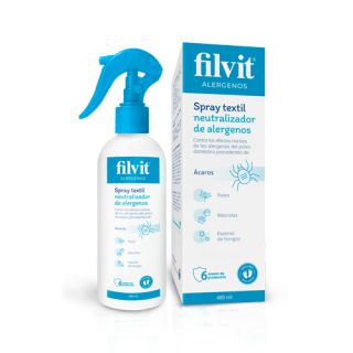 Filvit alergenos Spray textel neutralizador de alergenos 400 ml