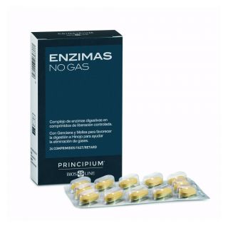 Principium Enzimas No Gas Fast/Retard 24 comprimidos