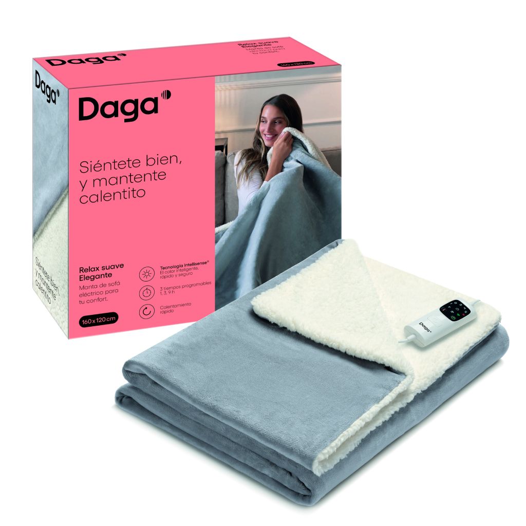 Comprar Manta eléctrica Daga Relax Suave XL · Hipercor