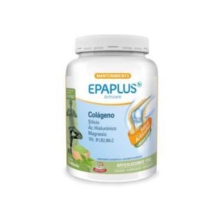 Epaplus Colágeno con Silicio, Ácido Hialurónico, Magnesio en polvo Sabor Té Matcha 334 g (30 días)