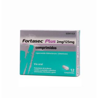 Fortasec Plus 2/125 mg 12 comprimidos