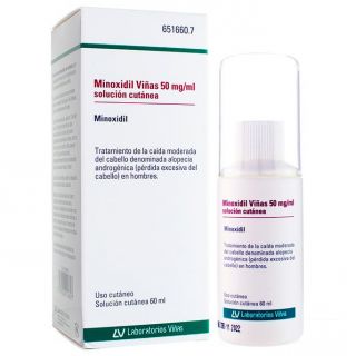 Minoxidil Viñas 50 Mg/Ml Solucion Cutanea 1 Frasco 60 Ml