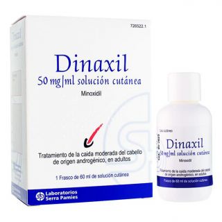 Dinaxil 50 Mg/Ml Solucion Cutanea 1 Frasco 60 Ml