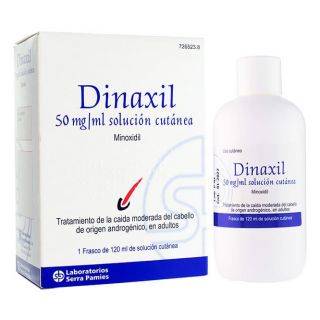 Dinaxil 50 Mg/Ml Solucion Cutanea 1 Frasco 120 Ml