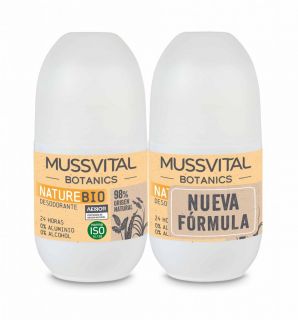 Mussvital Desodorante Nature Botanics  Duplo 2x75 ml