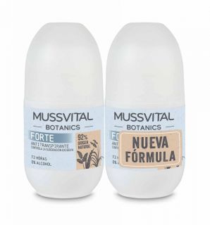 Mussvital Desodorante Forte Botanics Duplo 2x75 ml