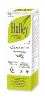 Halley Sensitive Repelente de insectos sin alcohol 100 ml