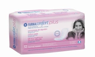 Farmaconfort plus compresa normal 12 incontinencia ligera