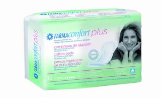 Farmaconfort plus compresa super 10 incontinencia ligera