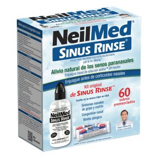NeilMed Kit Sinus Rinse - Botella y 60 sobres