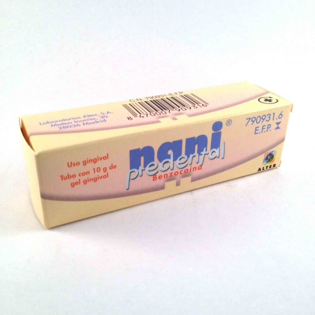 Nani Pre Dental 50 mg/g gel tópico 10 ml