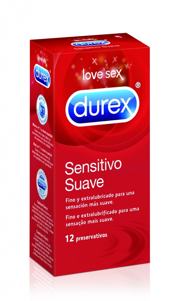 Durex Preservativos Sensitivo Suave asy On 12 Unidades
