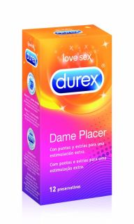 Durex Preservativos Dame Placer 12 Unidades