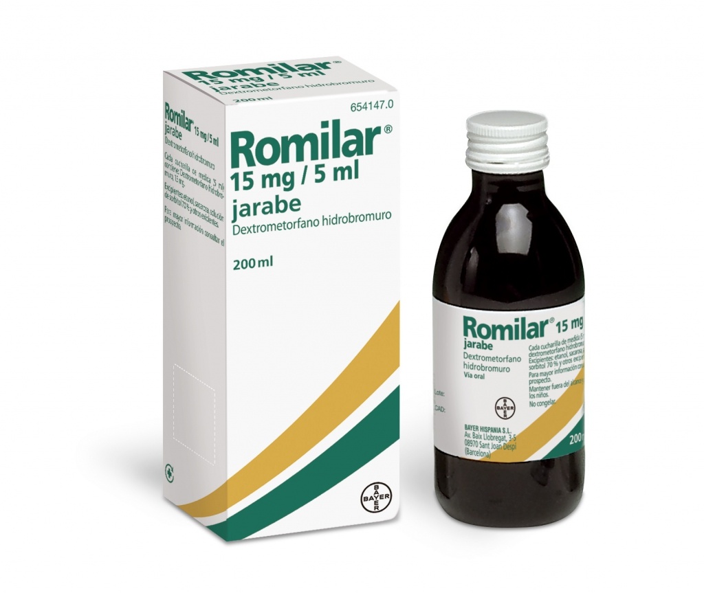 Romilar 3 mg/ml jarabe 200 ml