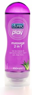 Durex Play Gel Masaje Aloe Vera 2 en 1 200 ml