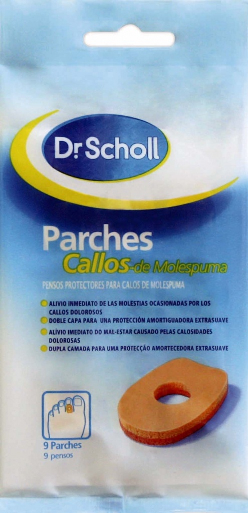 *****Dr.Scholl parches callos molespuma 9 parches
