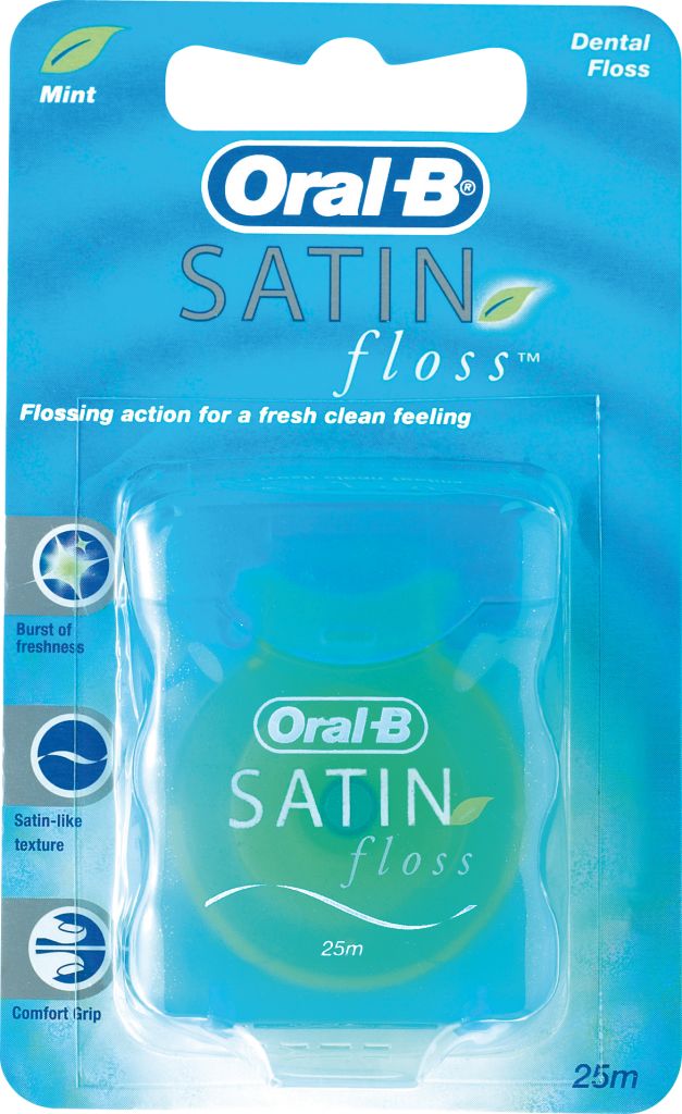 Oral-B satin floss