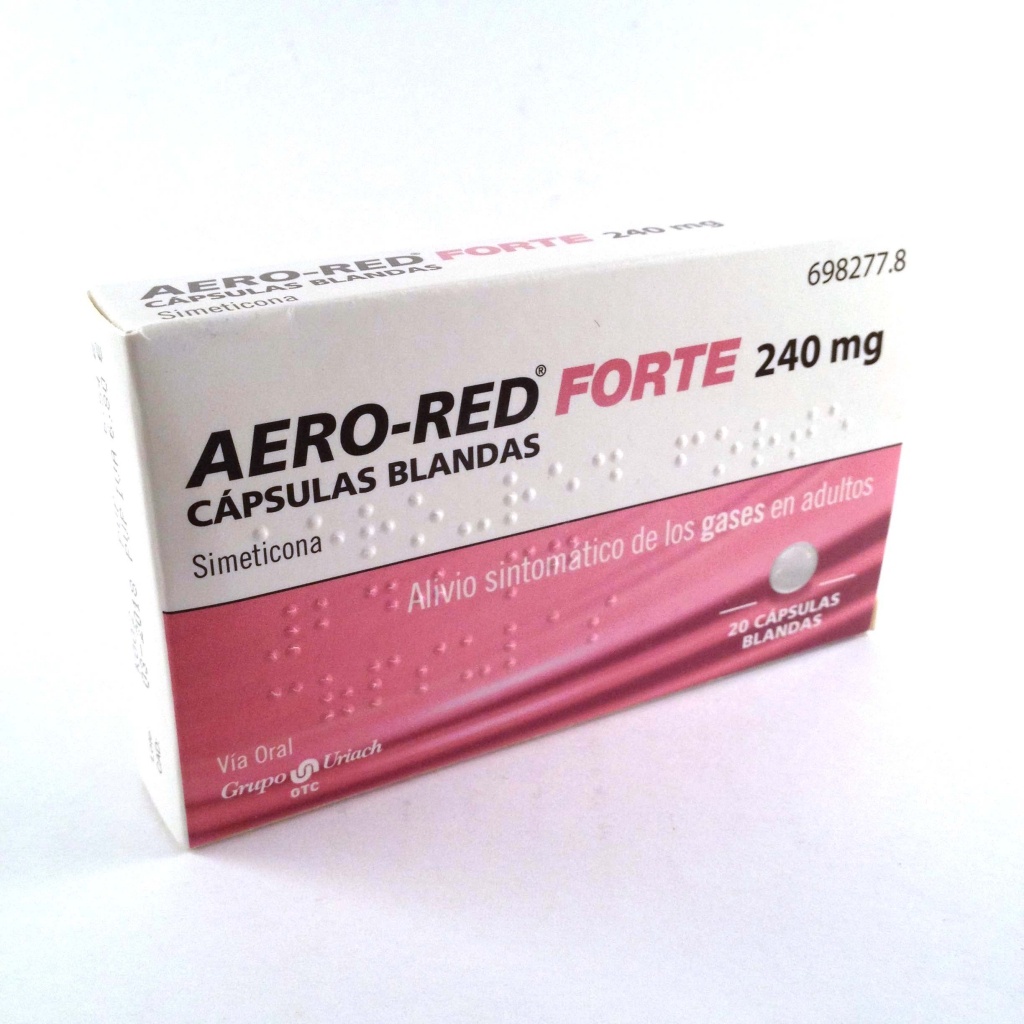 Aero Red Forte 240 mg 20 cápsulas