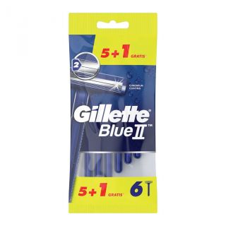 Gillette Maquinillas Desechables BLUE II 5+1 uds