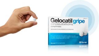 Gelocatil gripe con pseudoefedrina 20 comprimidos