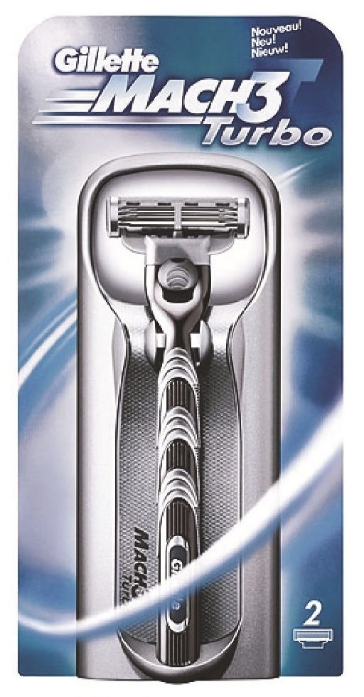 Gillette maquinilla Mach-3 turbo