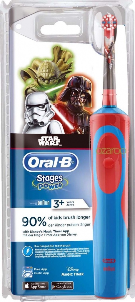 Cepillo de Dientes Eléctrico Infantil Oral-B Stages Star Wars