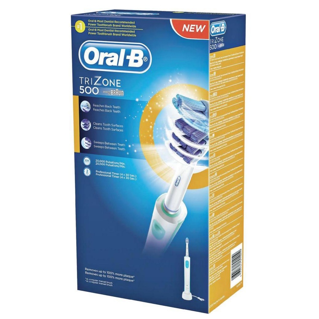 Oral-B cepillo electrico trizone 500 edicion especial