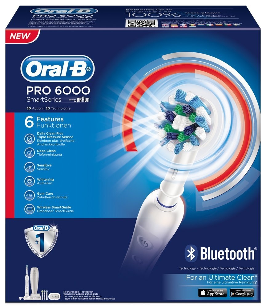 Oral-B cepillo eléctrico Pro 6000 crossaction