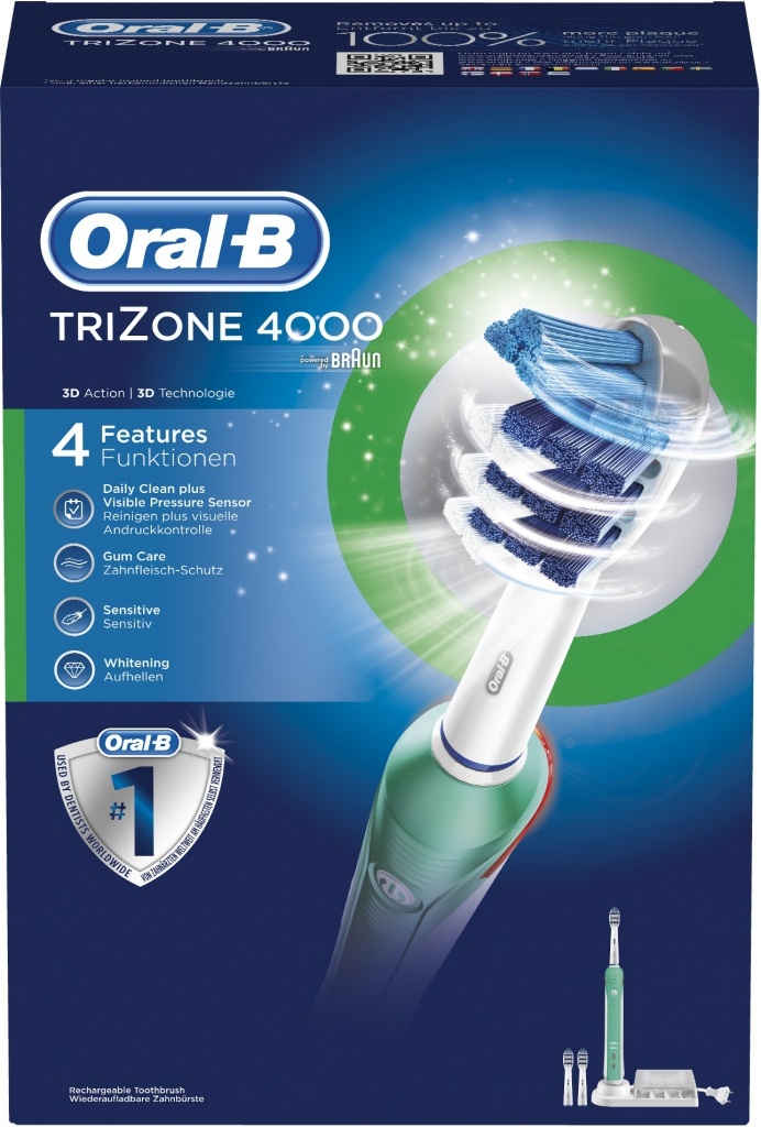 Oral-B cepillo eléctrico trizone 4000